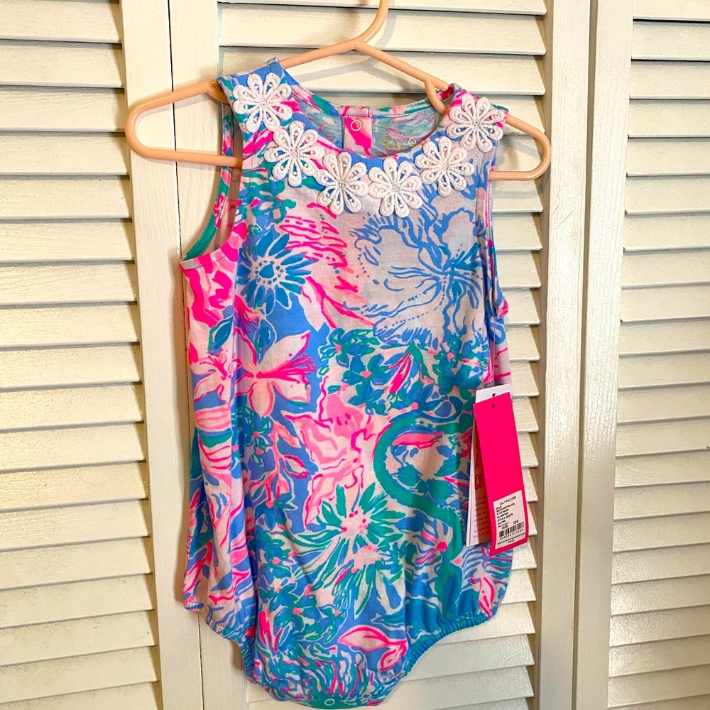 NWT Lilly Pulitzer Onesie 12-18 M